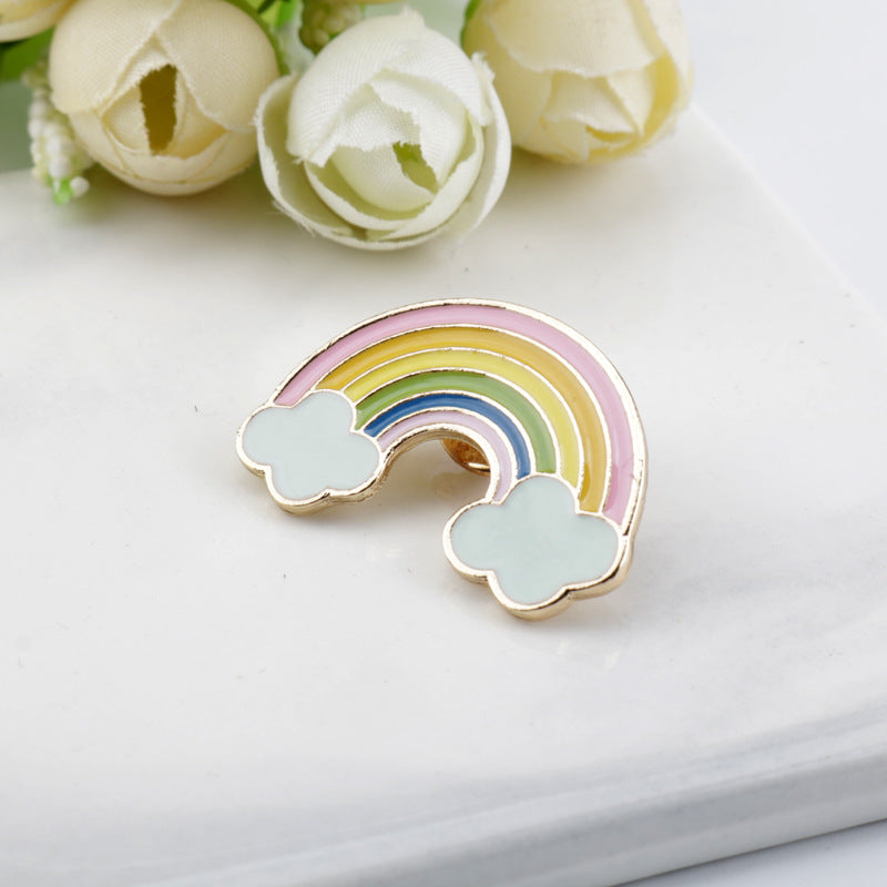 Rainbow Bridge Metal Brooch 7PCS Set - Image 6