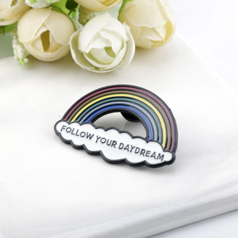 Rainbow Bridge Metal Brooch 7PCS Set - Image 5