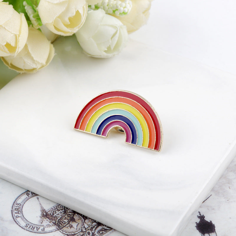 Rainbow Bridge Metal Brooch 7PCS Set - Image 8