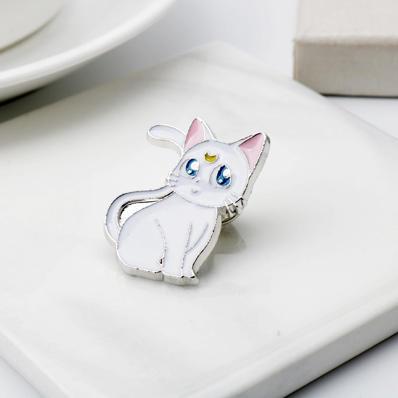 Sailor Moon Luna Droplet Alloy Brooch 3 Pack - Image 6