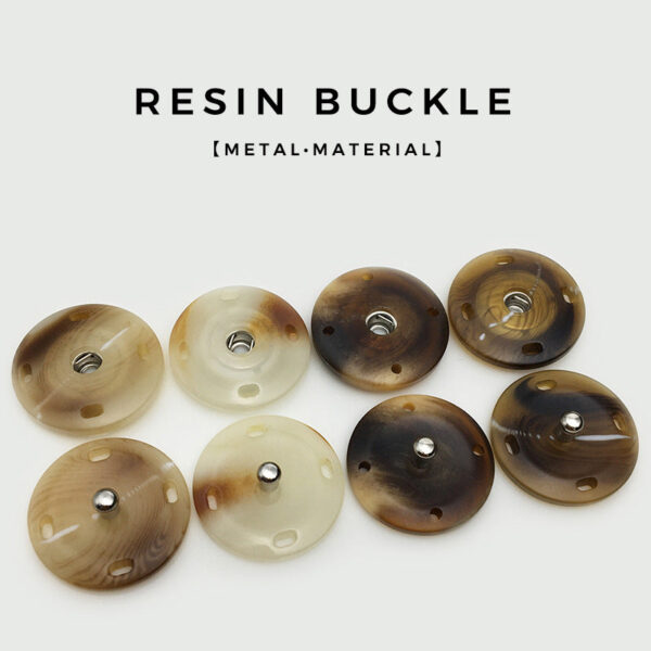 21mm/25mm Invisible and Drill-free Resin Snaps for Coats 12pcs - Image 3
