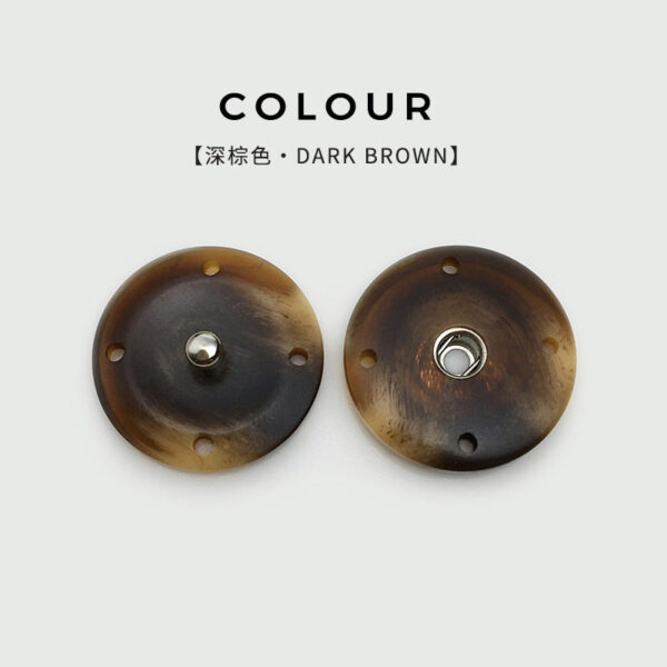 21mm/25mm Invisible and Drill-free Resin Snaps for Coats 12pcs - Image 6