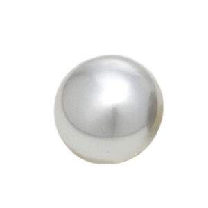 Semi-Circular Mushroom-Shaped Pearl Buttons Hidden Holes 20pcs
