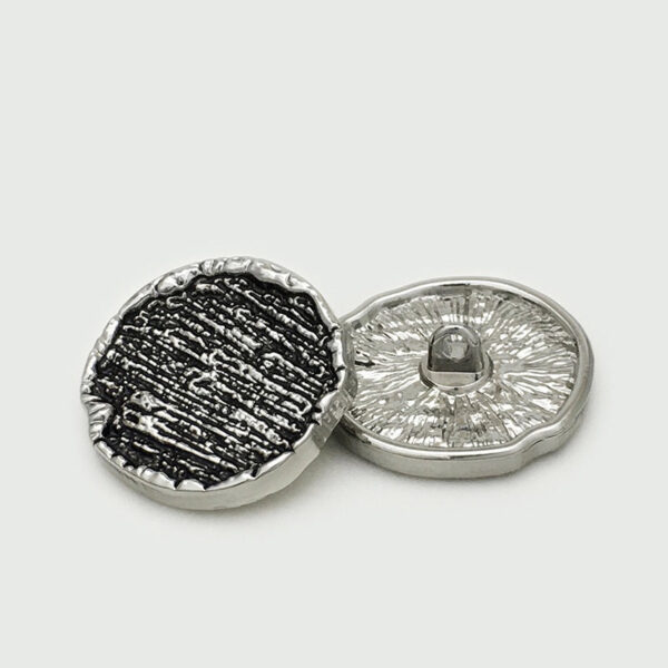 17.5/22.5mm Irregular Round Shaped Metal Sewing Buttons 20pcs - Image 5