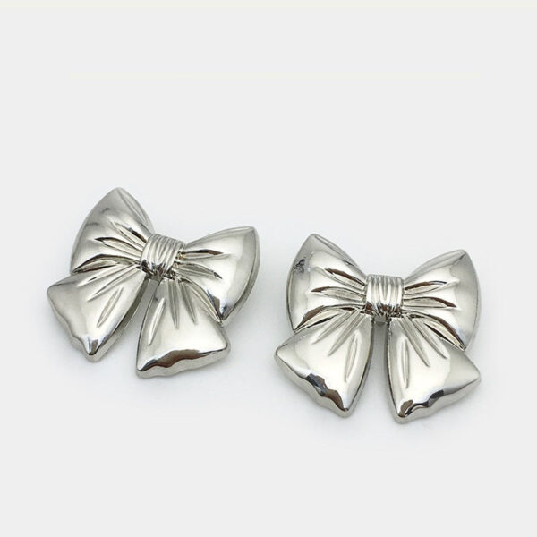 15-25mm Vintage Bronze Bow-Shaped Metal Decorative Buttons 20pcs - Image 6