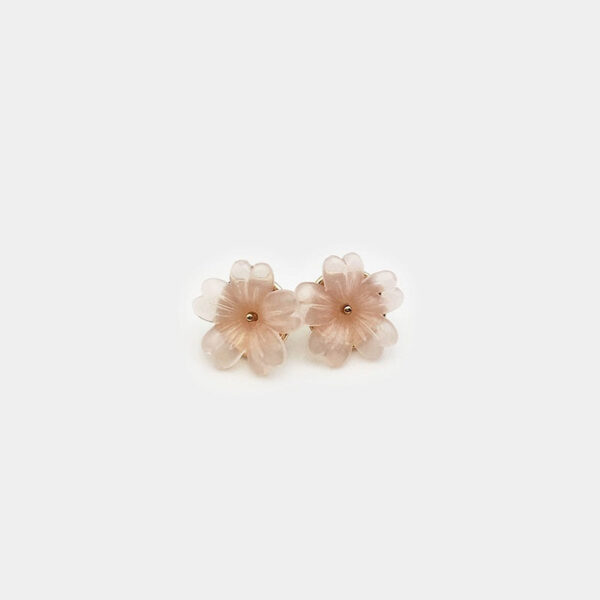 11mm Transparent White Purple Pink Floral Resin Shirt Buttons 12pcs - Image 6