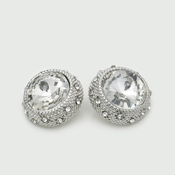 21mm Gold Crystal Metal Buttons for Sweaters Jackets 10pcs - Image 5
