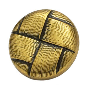 15-25mm Vintage Metal Mesh Grid Coat Buttons with Shank 20pcs