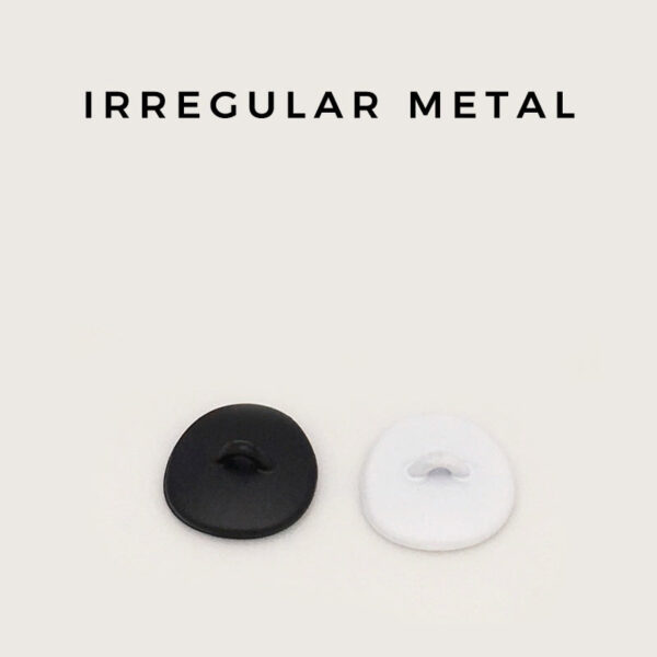 12.5mm Metal Concave Shaped Buttons for Shirt Dress Decoration 20PCS - Image 3