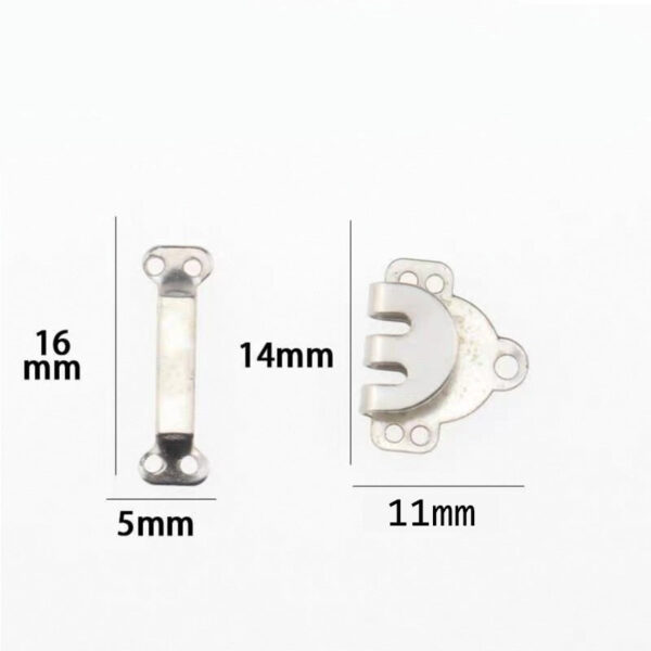 Metal Trouser Hooks Fasteners for Suit Pants 20 Pack(2 Colors) - Image 8