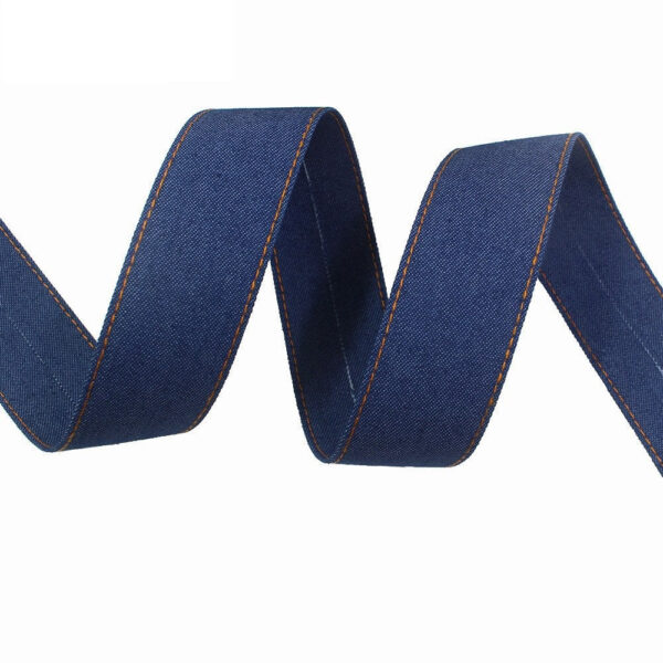 10.9 Yards (10 Meters) Denim Fabric Ribbon for DIY Crafts - Image 5