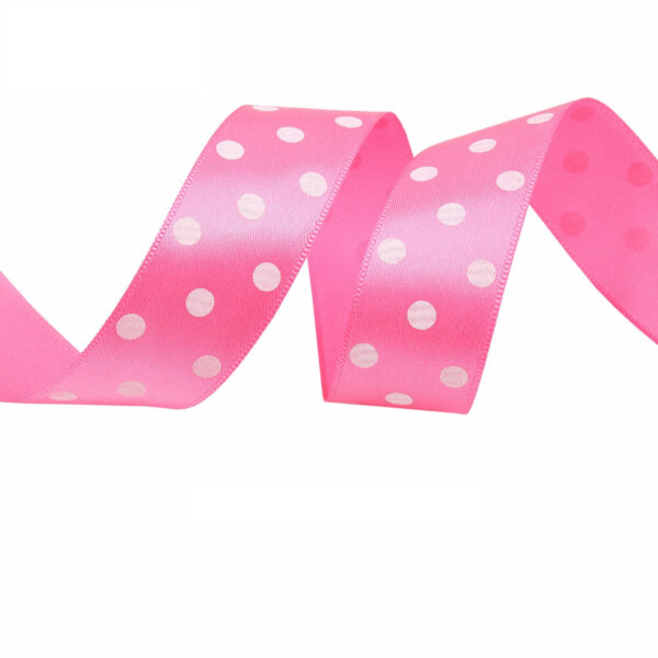 25mm Polka Dot Double-Sided Satin Ribbon 12 Color - Image 11