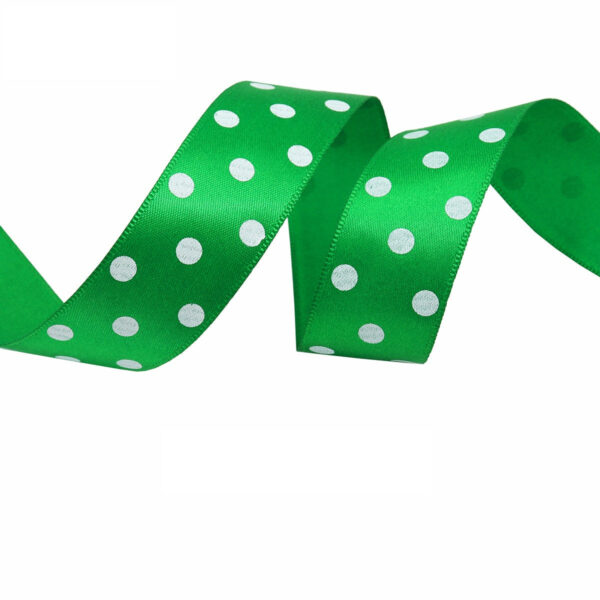 25mm Polka Dot Double-Sided Satin Ribbon 12 Color - Image 8