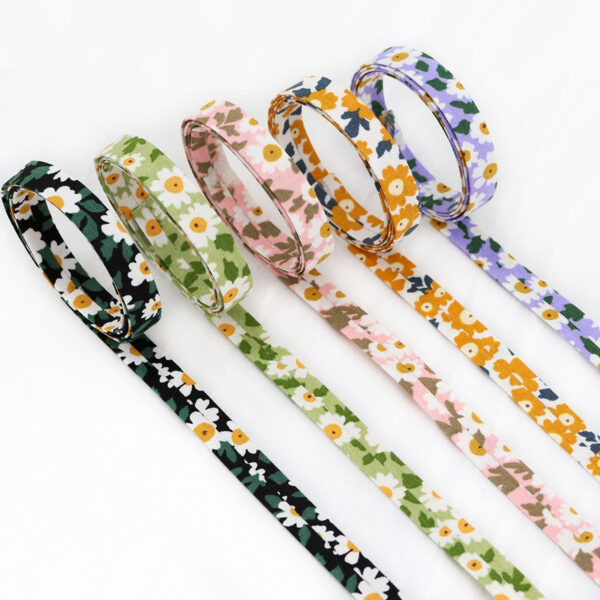 10mm Sunflower Ribbon for Handmade Hair Clips 5 Colors Pack 25 Yards - Image 8