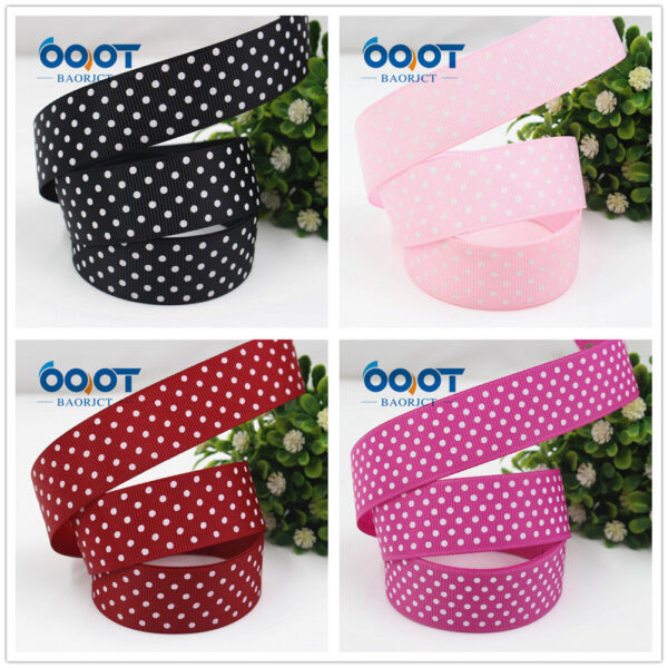 25mm Polka Dot Grosgrain Ribbon - 22 Color(10 Yards per Roll) - Image 5