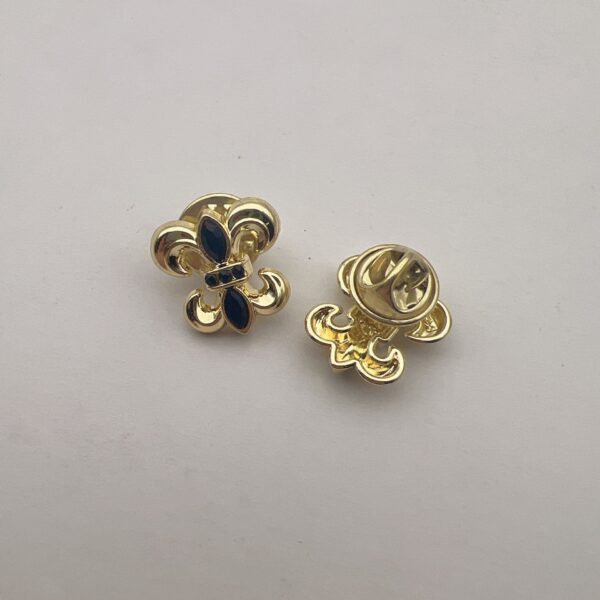 18mm High-Gloss Diamond-Encrusted Bee Metal Brooch 50pcs - Image 3