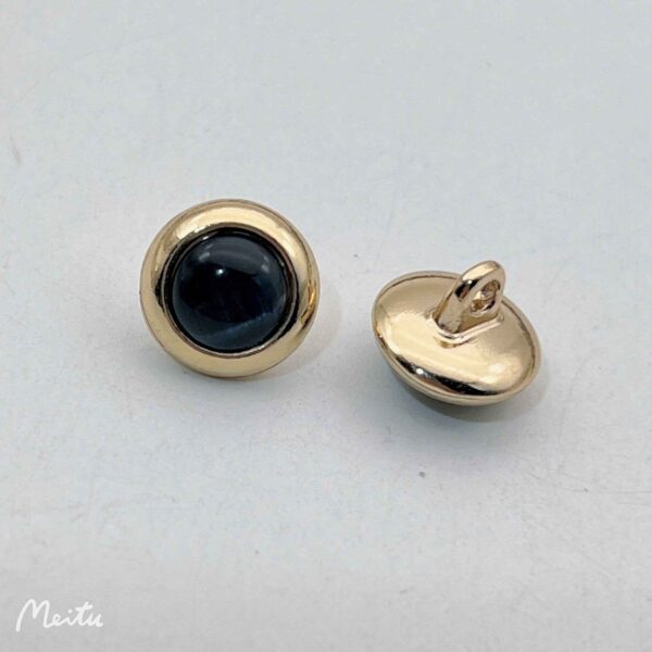 12.5mm Cat's Eye Metal Buttons for Shirts 50pcs