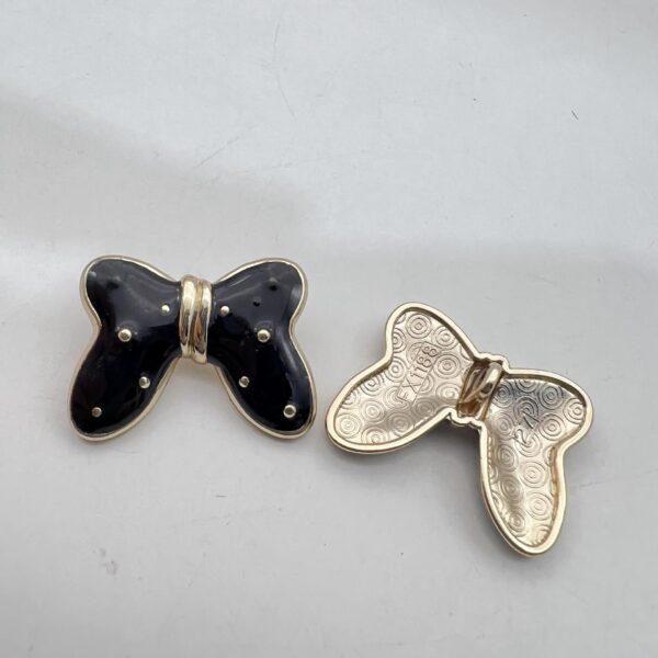 30mm Butterfly Starry Metal Large Shank Buttons 50 Pack - Image 3