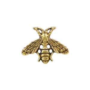 Retro Bee-Shaped Brooch Pin Decorative Badge for Men's Suits 12pcs 