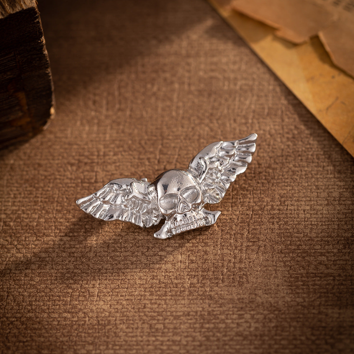 Retro Creative Winged Skull Fashion Brooch 3 Pack - Image 5