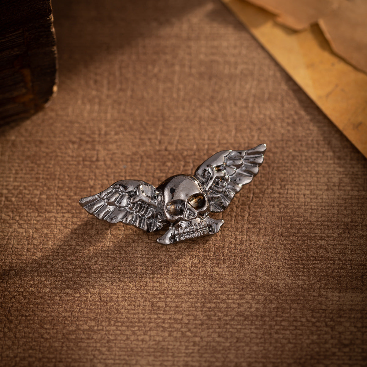 Retro Creative Winged Skull Fashion Brooch 3 Pack - Image 6