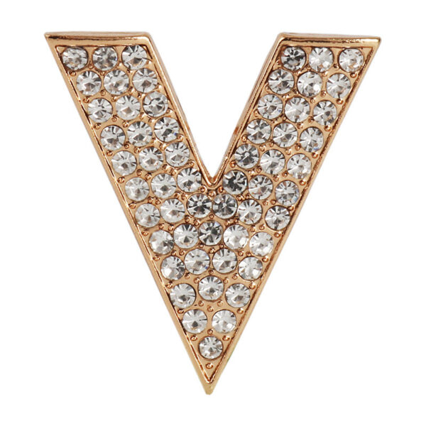 Korean V-Shaped Brooch for Women Corsage Collar Pin 5pcs
