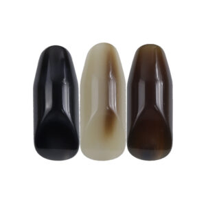 36/50mm White Coffee Black Special Shaped Resin Buttons with Hidden Holes 12pcs
