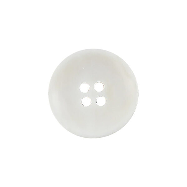 15 - 25mm Round 4 Hole White Cow Bone Buttons for Classic Suit Vests and Jackets 12PCS - Image 3