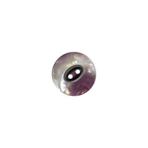 25/28mm Silver-White Purple Gradient Pearlized Resin Two Hole Buttons 20pcs