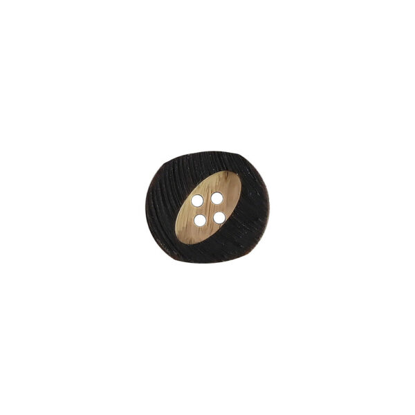 18-28mm Imitation Wood Grain Vintage Resin Buttons for Woolen Sweaters 20pcs - Image 3