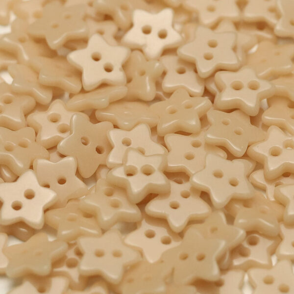 12mm Five-Pointed Star Ceramic 2-Hole Buttons 55 Pack (11 Colors) - Image 12