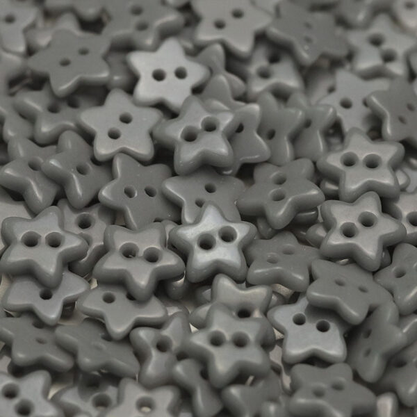 12mm Five-Pointed Star Ceramic 2-Hole Buttons 55 Pack (11 Colors) - Image 5