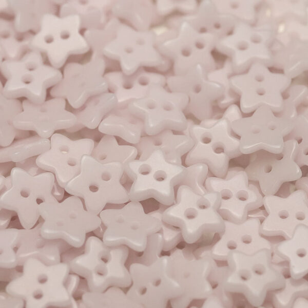 12mm Five-Pointed Star Ceramic 2-Hole Buttons 55 Pack (11 Colors) - Image 11