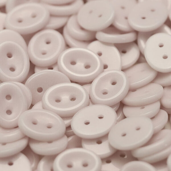 10 Macaron Colors Oval 2-Hole Ceramic Buttons 50 Pack - Image 6