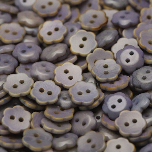 11-20mm Two-Hole Flower-Shaped Fruit Buttons for Kids 20 Pack - Image 5