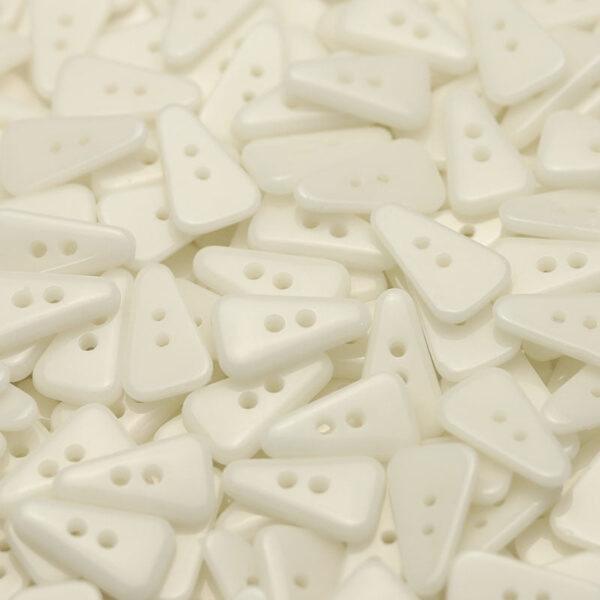21mm Two-Hole Colorful Triangular Ceramic Buttons 25 Pack - Image 3