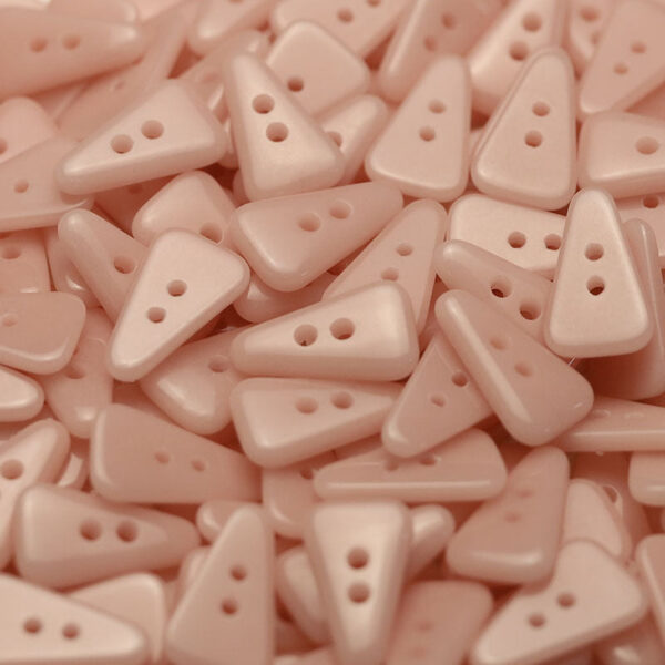 21mm Two-Hole Colorful Triangular Ceramic Buttons 25 Pack - Image 2