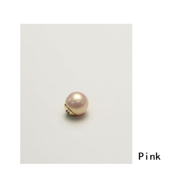 11.5-19.5mm Metal Base Pearl Glossy Shirt and Coat Buttons 12pcs - Image 4