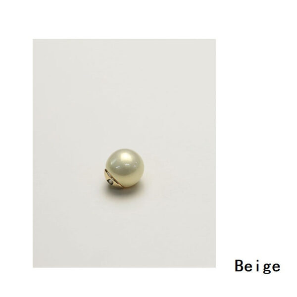 11.5-19.5mm Metal Base Pearl Glossy Shirt and Coat Buttons 12pcs - Image 6