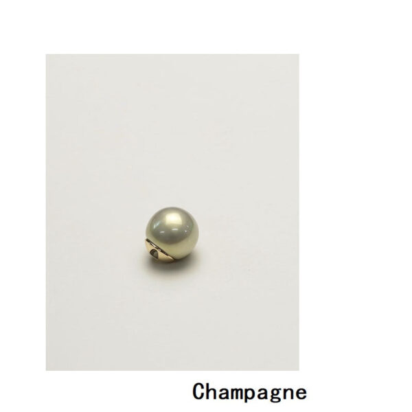 11.5-19.5mm Metal Base Pearl Glossy Shirt and Coat Buttons 12pcs - Image 7