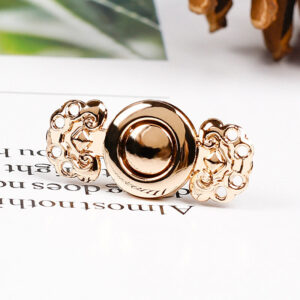 2.8cm Chinese Cloud and Ruyi Metal Pair Buttons 10pcs