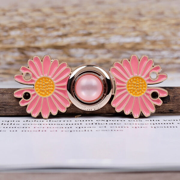 4.7cm Daisies Metal Pair Buttons for Hanfu and Cheongsam 10pcs - Image 5