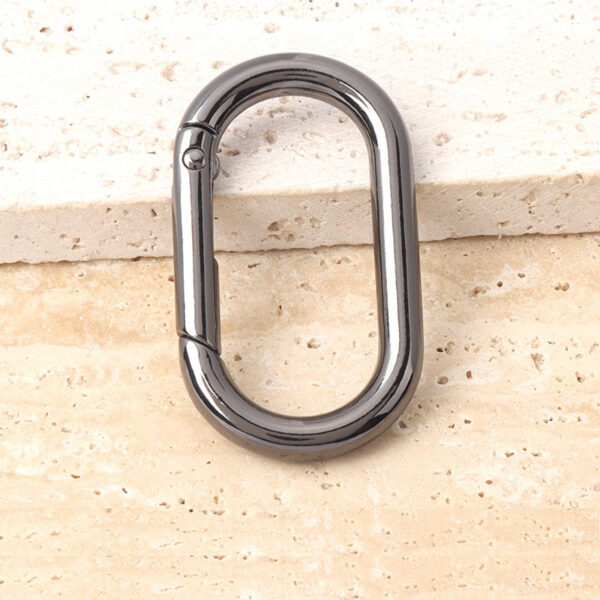 24Pcs Assorted Metal Oval Hook Ring Spring Buckle(14-40mm) - Image 5