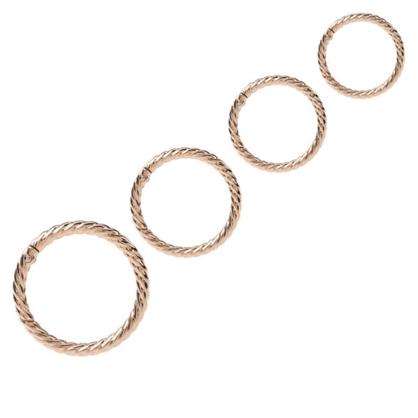 Metal O Spring Ring for Purse Strap Handbag & Keys 10pcs - Image 3