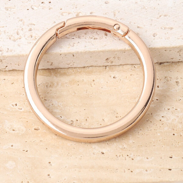 16-38mm Metal DIY Open Ring Spring Hook Buckle 10pcs - Image 3