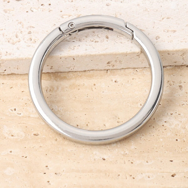 16-38mm Metal DIY Open Ring Spring Hook Buckle 10pcs - Image 4
