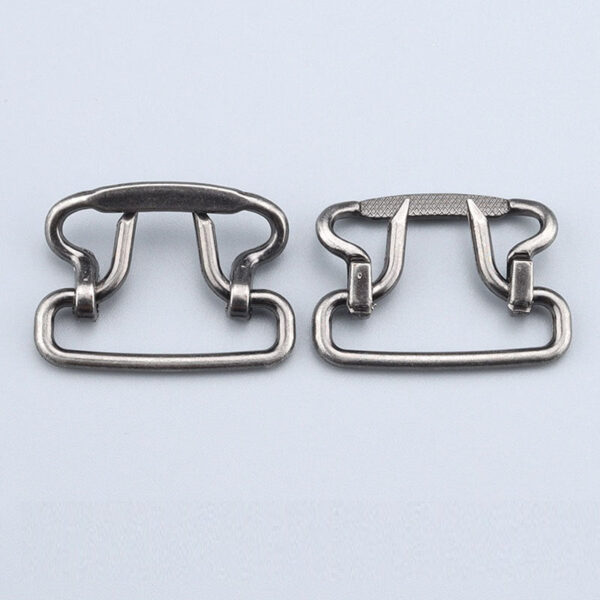 28mm Electroplated Alloy Buckles for Men's Suit Vests Adjustment Buttons 8pcs