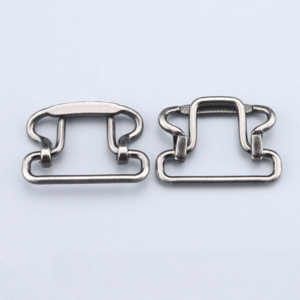 28mm Electroplated Alloy Buckles for Men's Suit Vests Adjustment Buttons 8pcs