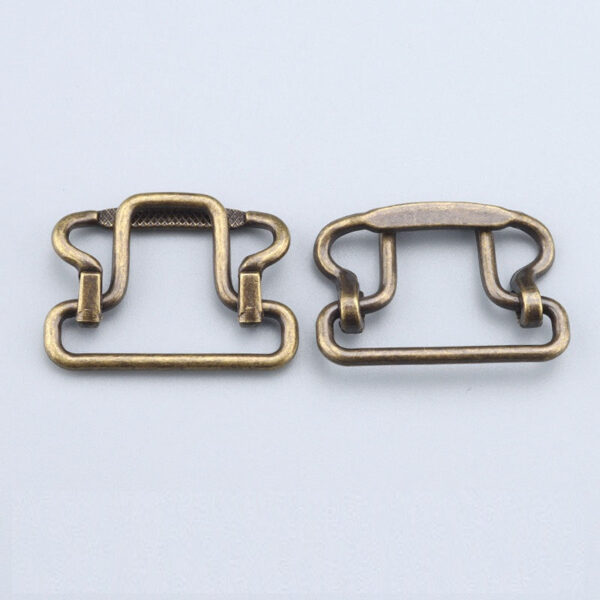 28mm Electroplated Alloy Buckles for Men's Suit Vests Adjustment Buttons 8pcs