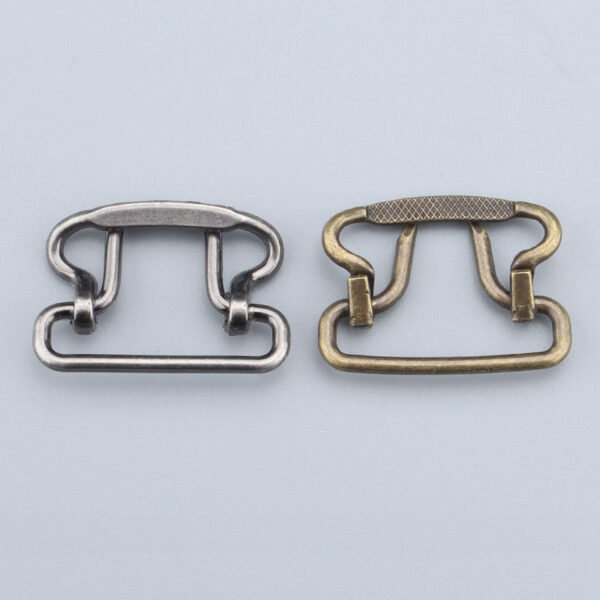 28mm Electroplated Alloy Buckles for Men's Suit Vests Adjustment Buttons 8pcs